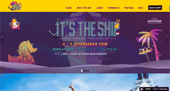 Desktop Screenshot of itstheship.com